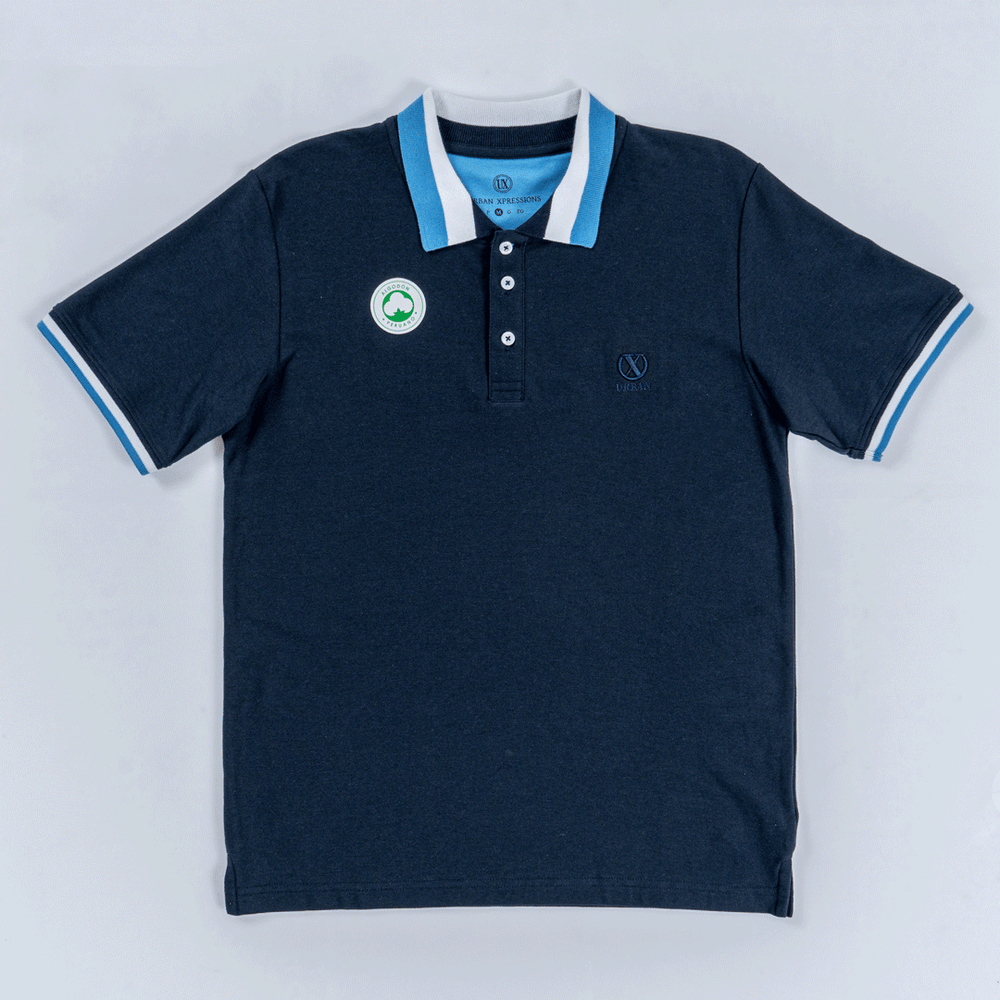 Camiseta Polo Azul Marino Ref 000023206 ct 00 Urban Expressions superexitoec