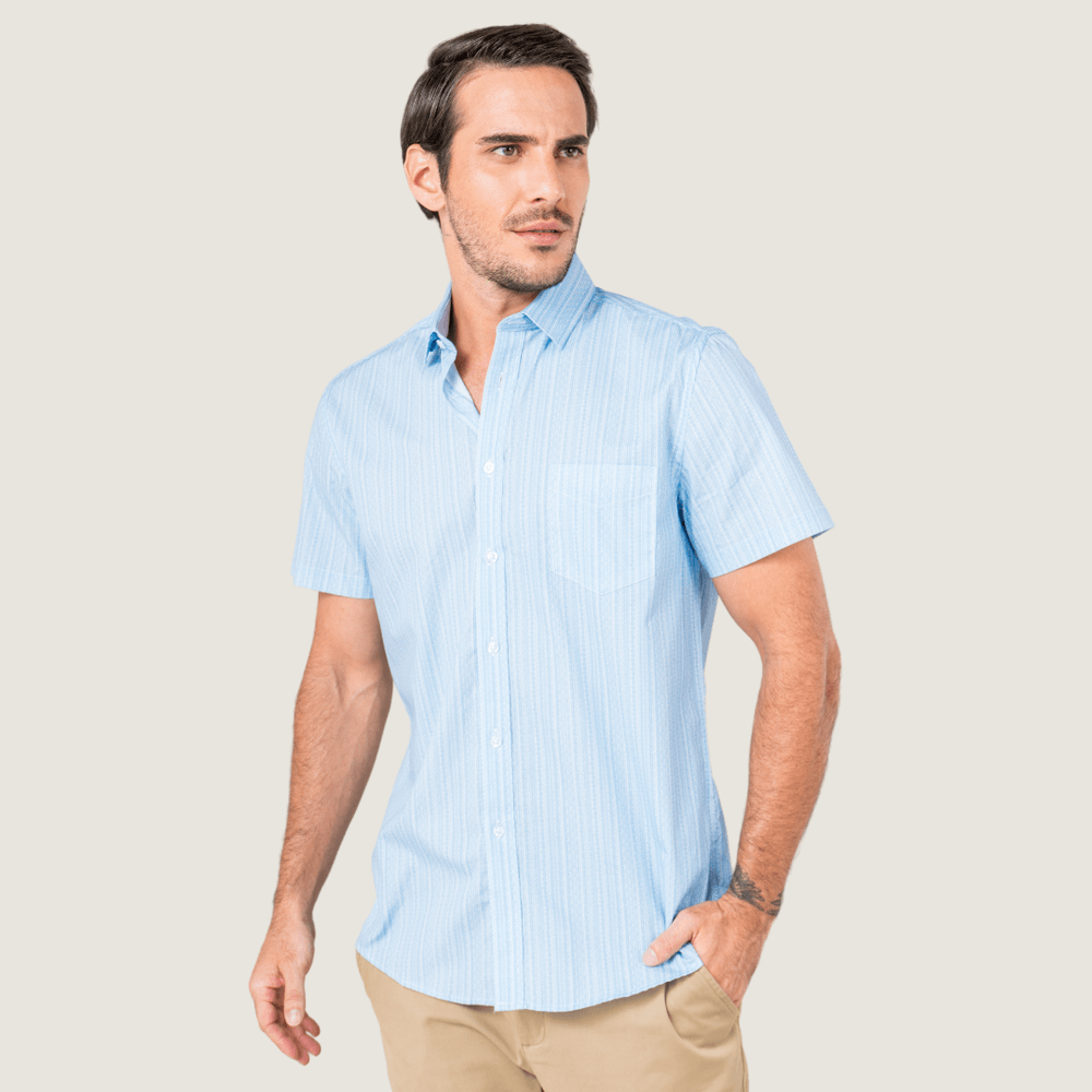 Camisa Manga Corta Celeste Ref 00ywss148 ct 00 Kemp superexitoec