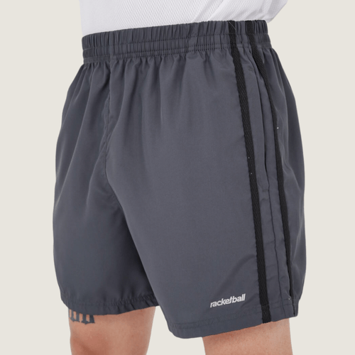 Pantaloneta Deportiva Media Con Elastico Poliester Gris Oscuro Ref 000021377 dp 09 Racketball superexitoec