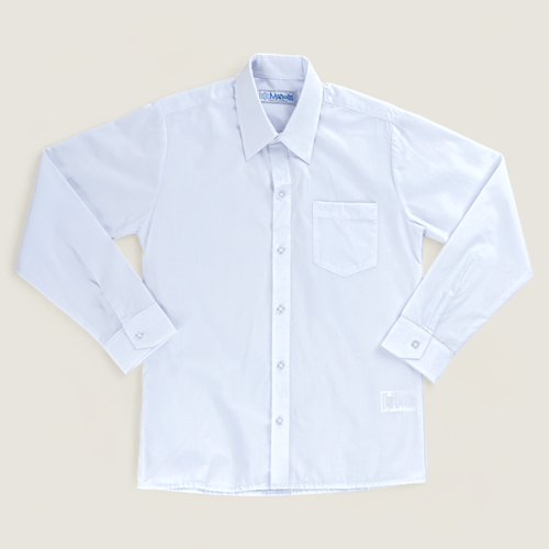 Camisa Manga Larga Blanco Ref Cmlno io 03 Doumerch superexitoec