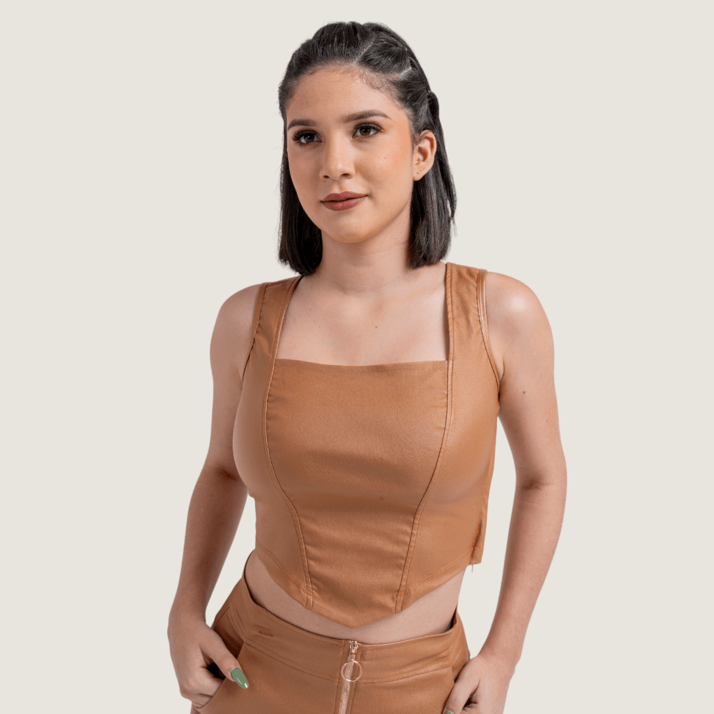 Blusa Sisa Unicolor Kaki Ref B3363 ur 04 Jadasha superexitoec